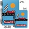 Race Car Spiral Journal - Comparison