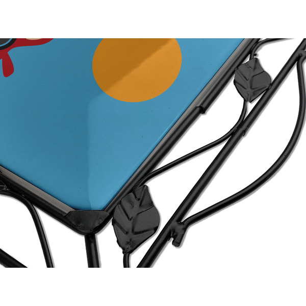 Race Car Square Trivet - Detail