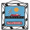 Race Car Square Trivet (Personalized)