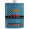 Race Car Stainless Steel Flask w/ Name or Text