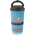 Race Car Stainless Steel Coffee Tumbler (Personalized)