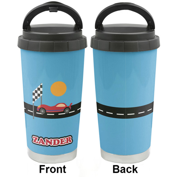 Race Car Stainless Steel Travel Cup - Apvl