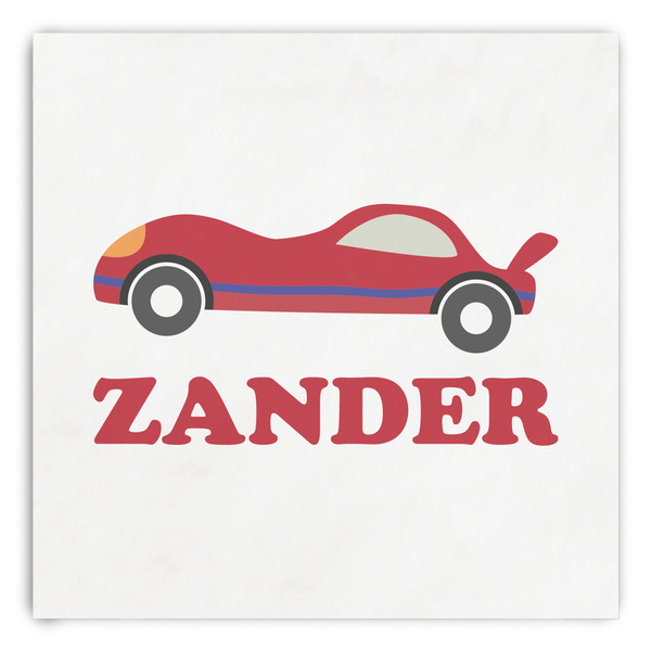 Custom Race Car Paper Dinner Napkins (Personalized)