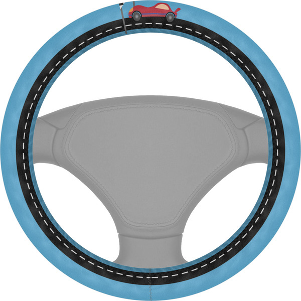 Custom Race Car Steering Wheel Cover