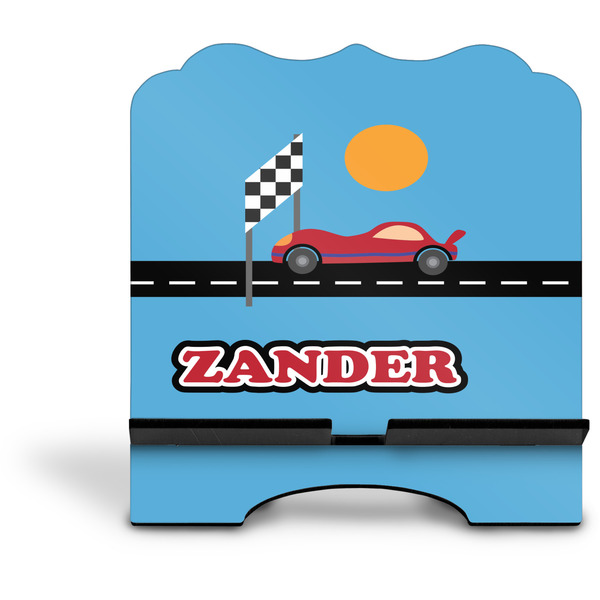 Race Car Stylized Tablet Stand - Front without iPad