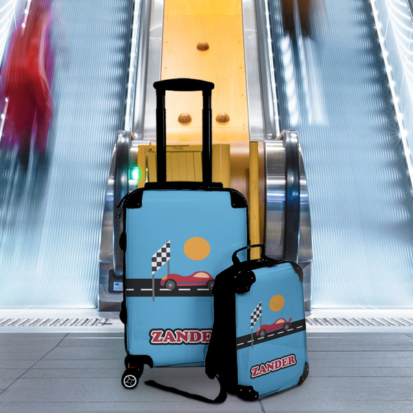 Race Car Suitcase Set 4 - IN CONTEXT
