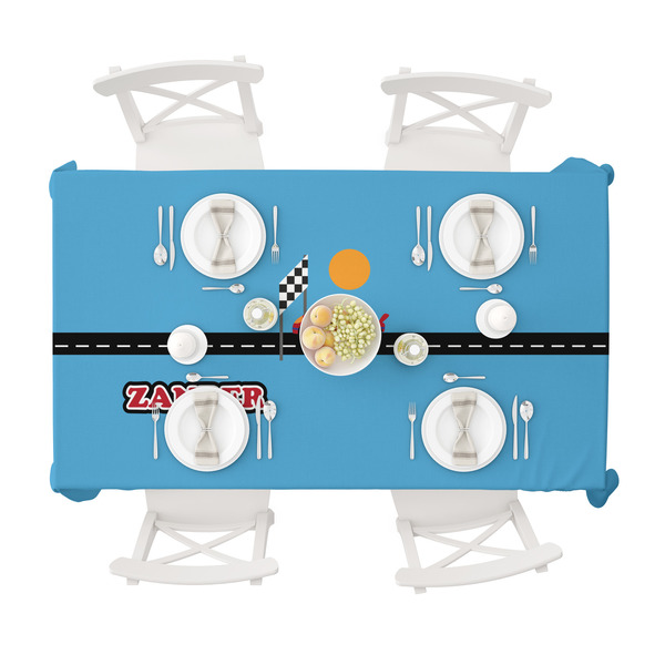 Race Car Tablecloths (58"x102") - TOP VIEW