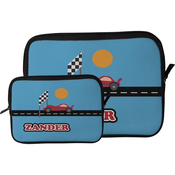 Race Car Tablet Sleeve (Size Comparison)