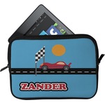 Race Car Tablet Case / Sleeve (Personalized)