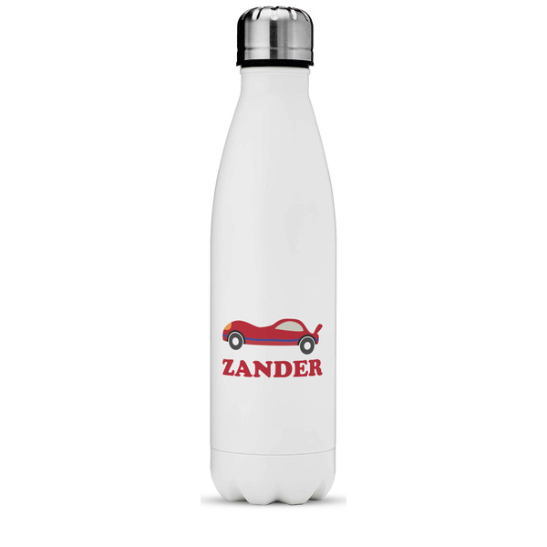 Custom Race Car Water Bottle - 17 oz. - Stainless Steel - Full Color Printing (Personalized)