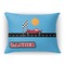 Race Car Throw Pillow (Rectangular - 12x16)