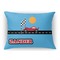 Race Car Rectangular Throw Pillow Case - 12"x18" (Personalized)