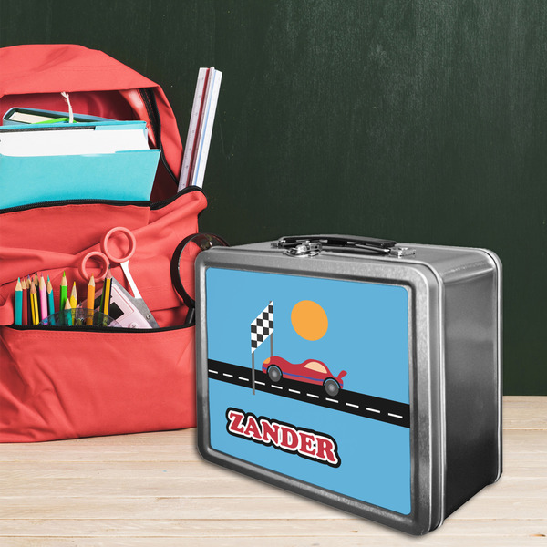 Race Car Tin Lunchbox - LIFESTYLE
