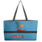 Race Car Beach Totes Bag - w/ Black Handles (Personalized)