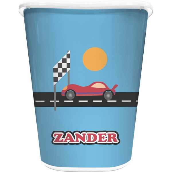 Custom Race Car Waste Basket (Personalized)