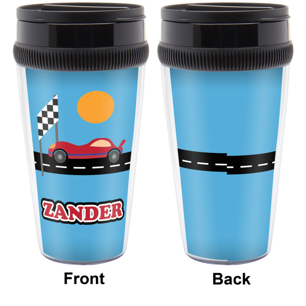 Race Car Travel Mug Approval (Personalized)
