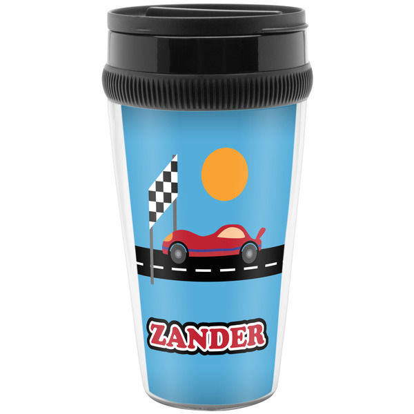 Custom Race Car Acrylic Travel Mug without Handle (Personalized)