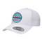 Race Car Trucker Hat - White (Personalized)