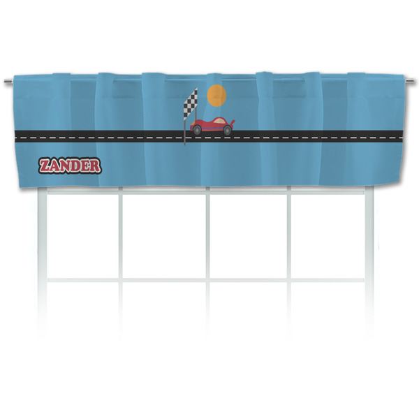 Custom Race Car Valance (Personalized)