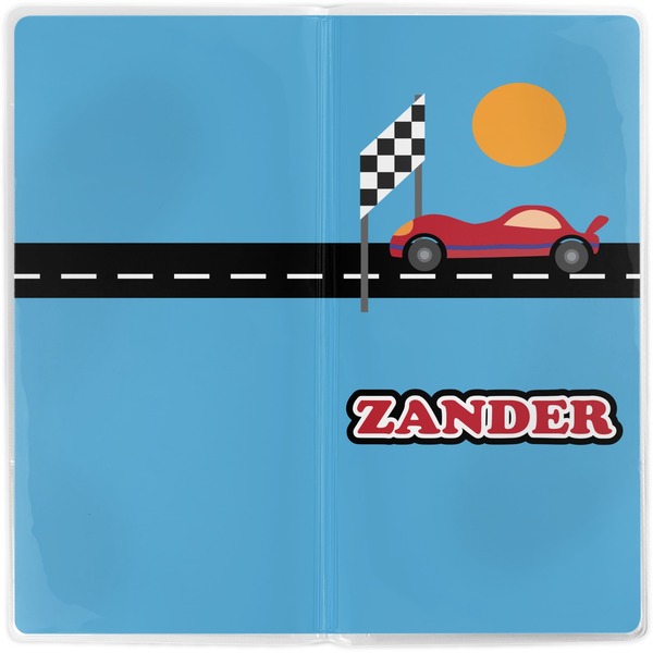 Race Car Vinyl Document Wallet - Apvl