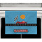 Race Car Waffle Weave Towel - Full Color Print - Lifestyle2 Image