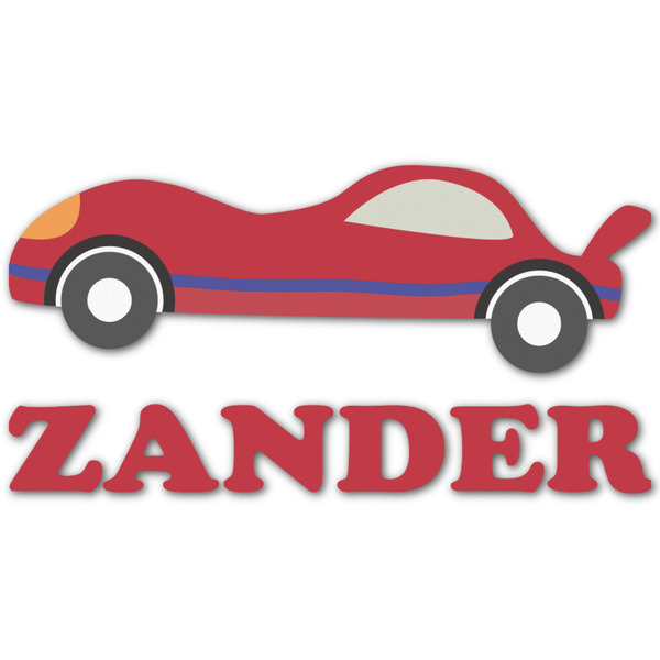 Custom Race Car Graphic Decal - Small (Personalized)