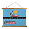 Race Car Wall Hanging Tapestry - Wide (Personalized)