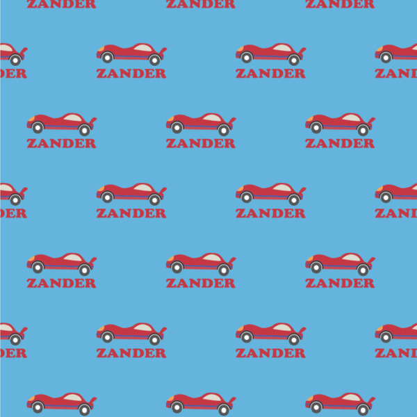 Custom Race Car Wallpaper & Surface Covering (Water Activated 24"x 24" Sample)