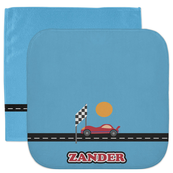 Custom Race Car Facecloth / Wash Cloth (Personalized)