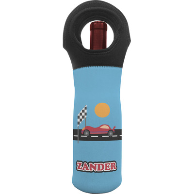 Custom Race Car Wine Tote Bag (Personalized)