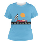 Race Car Women's Crew T-Shirt - Large