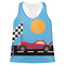 Race Car Womens Racerback Tank Top - 2X Large