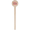 Race Car Wooden 4" Food Pick - Round - Single Pick