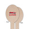 Race Car Wooden Food Pick - Oval - Single Sided - Front & Back
