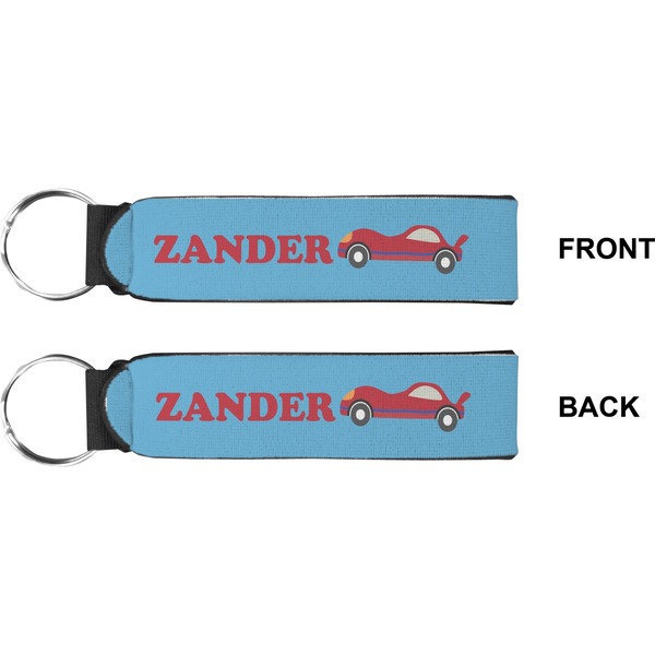 Race Car Wristlet (Front + Back)