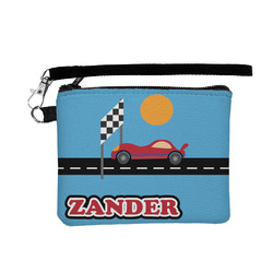 Race Car Wristlet ID Case w/ Name or Text