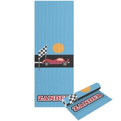 Race Car Yoga Mat - Printable Front and Back (Personalized)