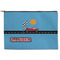 Race Car Zipper Pouch - Large - 12.5"x8.5" (Personalized)