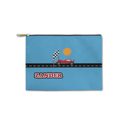 Race Car Zipper Pouch - Small - 8.5"x6" (Personalized)
