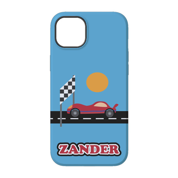 Race Car iPhone 14 Pro Tough Case - Back