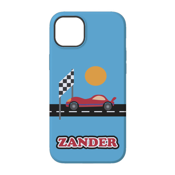 Race Car iPhone 14 Tough Case - Back