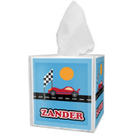 Race Car Tissue Box Cover (Personalized)