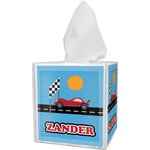 Race Car Tissue Box Cover (Personalized)