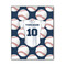 Baseball Jersey Wood Print - 11x14 (Personalized)