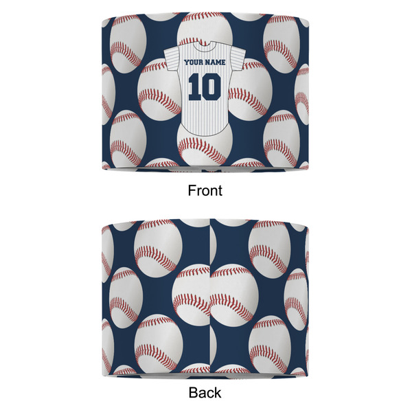 Baseball Jersey 12" Drum Lampshade - APPROVAL (Fabric)