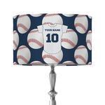Baseball Jersey 12" Drum Lamp Shade - Fabric (Personalized)