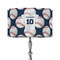 Baseball Jersey 12" Drum Lamp Shade - Fabric (Personalized)