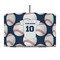 Baseball Jersey 12" Drum Pendant Lamp - Fabric (Personalized)