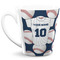 Baseball Jersey 12 Oz Latte Mug - Front Full
