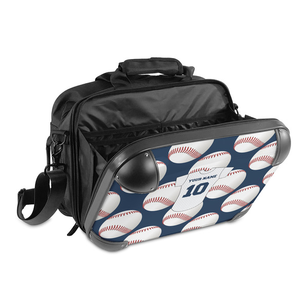 Baseball Jersey 15" Hard Shell Briefcase - Open